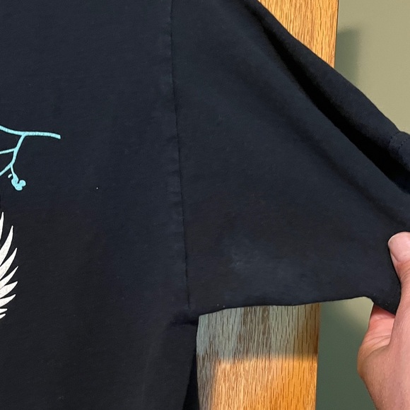 MAD Engine Black Tee with Pink and Green Graphic - Picture 7 of 8